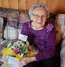 Miriam Douey at 103
